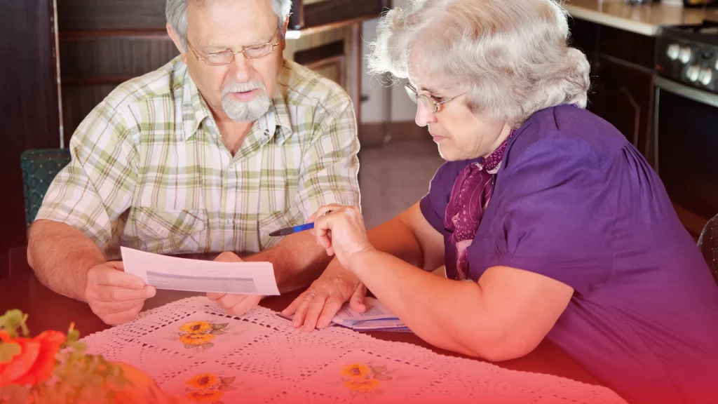 Husband's pension and widow's pension